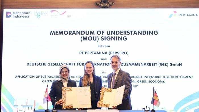 Sinergi Pertamina & GIZ, Langkah Nyata Tingkatkan Komitmen Keberlanjutan