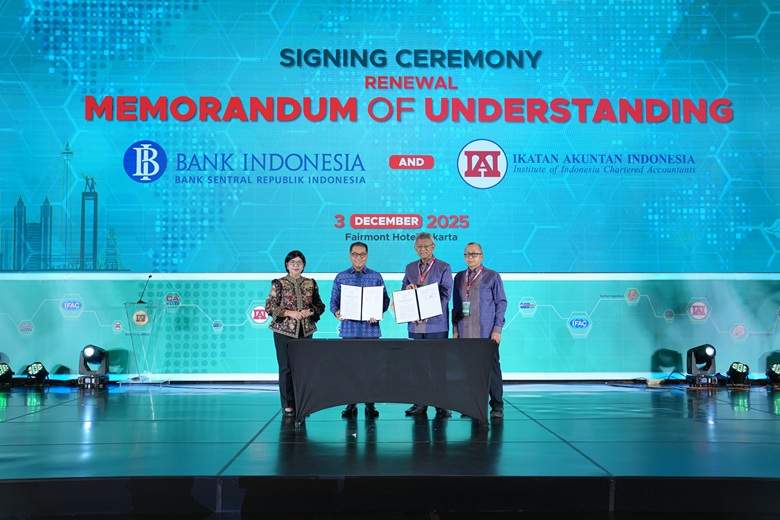 BI-IAI Sepakati Penguatan Standar Akuntansi Dukung Stabilitas Keuangan