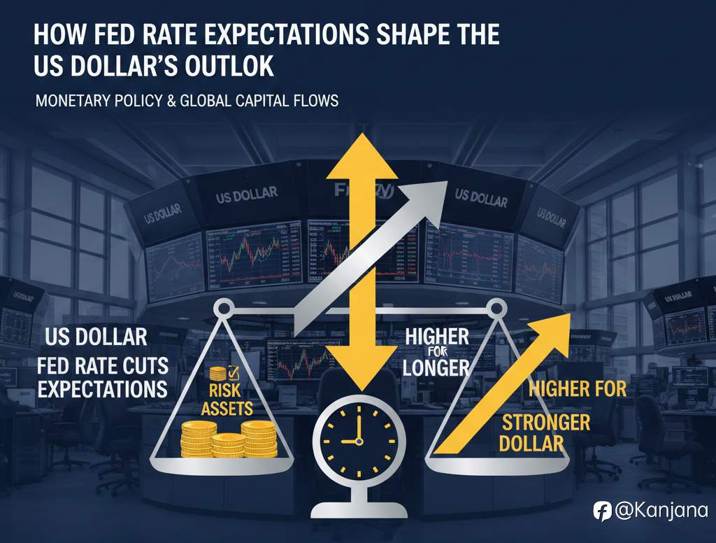 How Fed Rate Expectations Shape the US Dollar’s Outlook