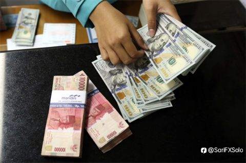 Rupiah Melemah ke Rp16.667 per Dolar AS Pagi Ini