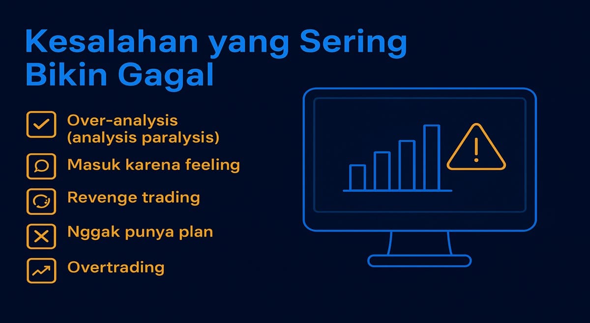 CARA BELAJAR FOREX PALING MUDAH TANPA PUSING ANALISA RIBET — BENERAN WORKS!