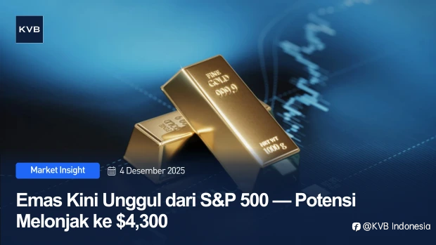 Emas Kalahkan S&P 500 30 Tahun — Saatnya Target $4,300