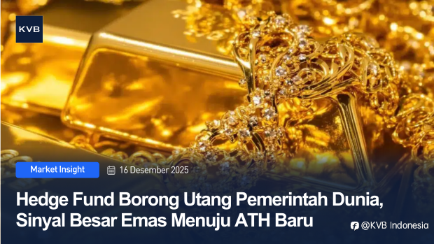 Hedge Fund Borong Utang AS, Emas Menuju ATH Baru?