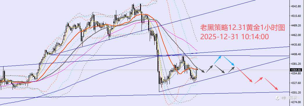老黑策略：12.31外汇、黄金、原油分析策略