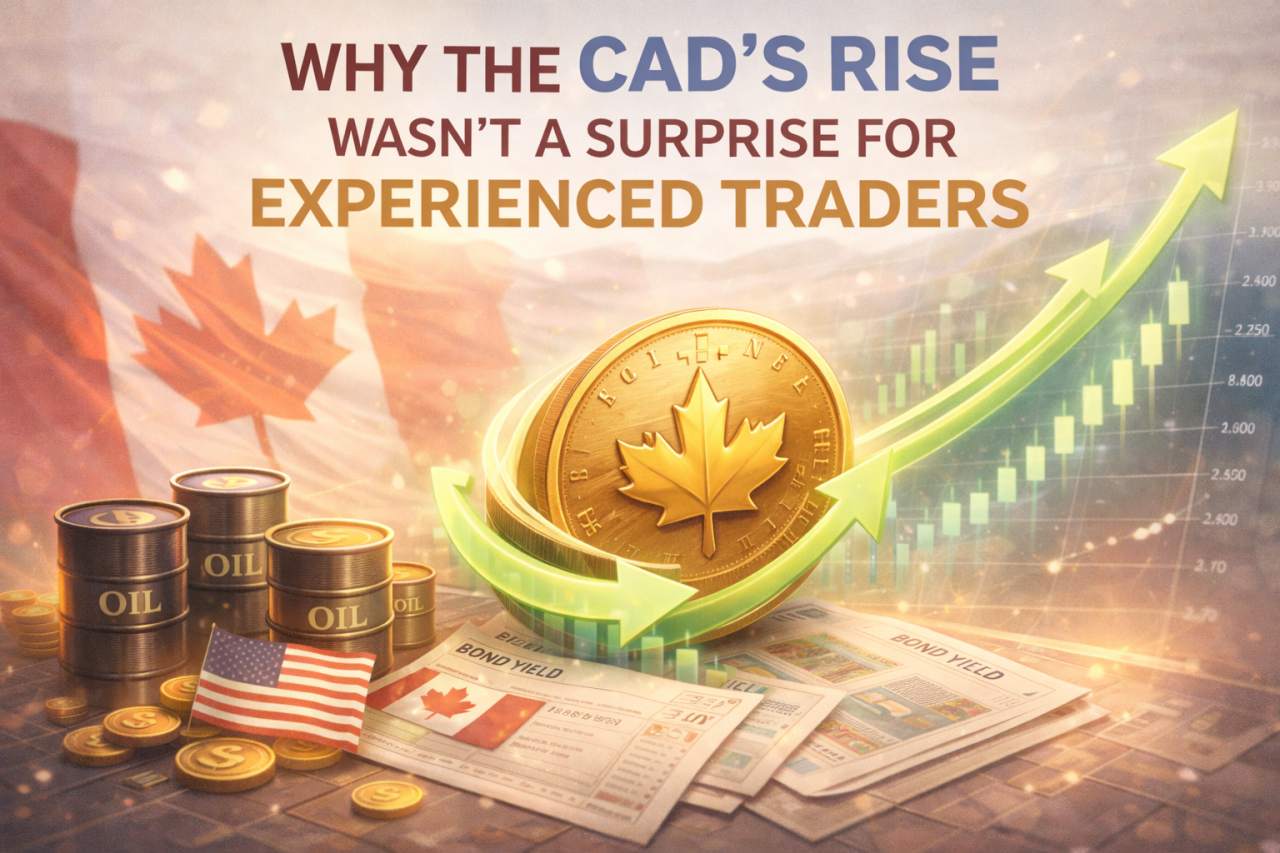 Commodity Prices and Yield Spreads: Why the CAD’s Rise Wasn’t a Surprise for Experienced Traders