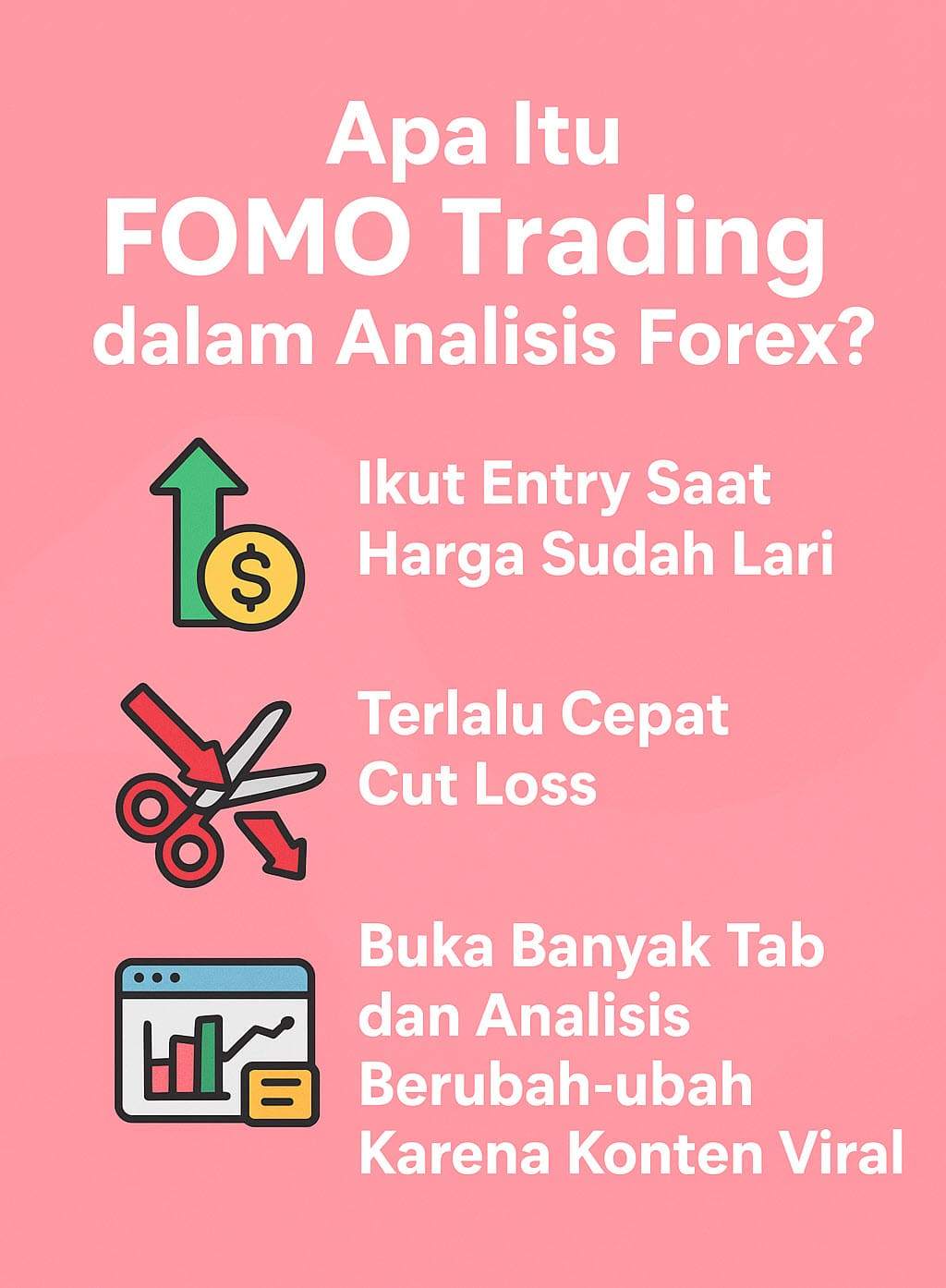 ANALISIS FOREX ANTI-FOMO: CARA MEMBACA MARKET TANPA TERPENGARUH NOISE DARI MEDSOS