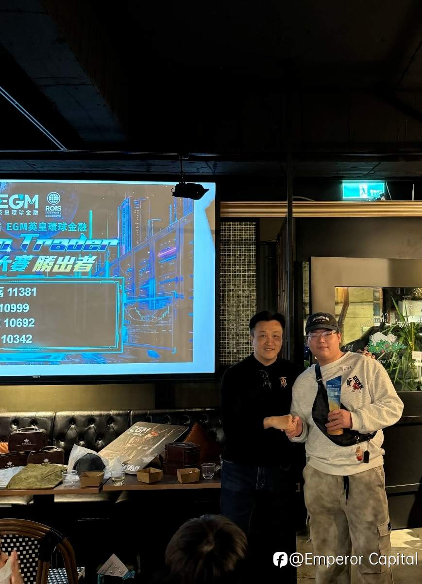 60分钟巅峰对决！第一届EGM英皇环球金融Prop Trader交易大赛圆满落幕