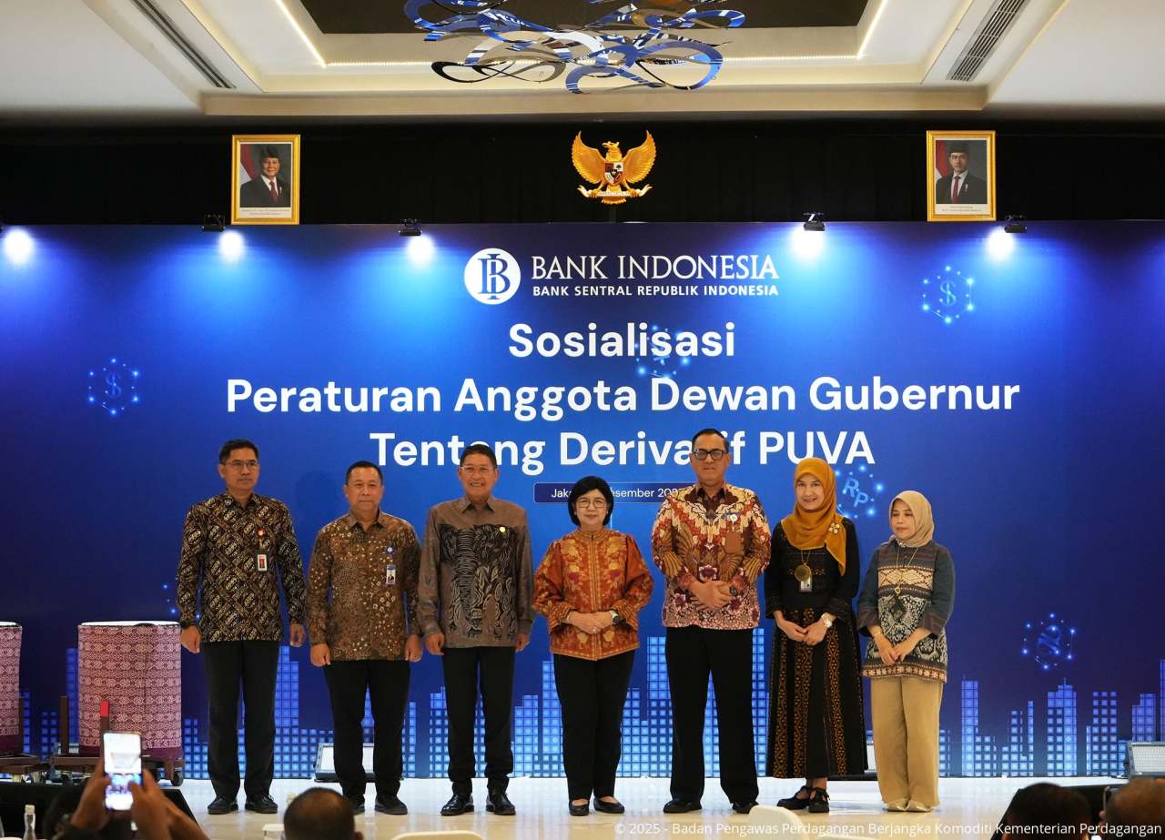 Bappebti dalam Sosialisasi Peraturan Anggota Dewan Gubernur tentang Derivatif Keuangan PUVA