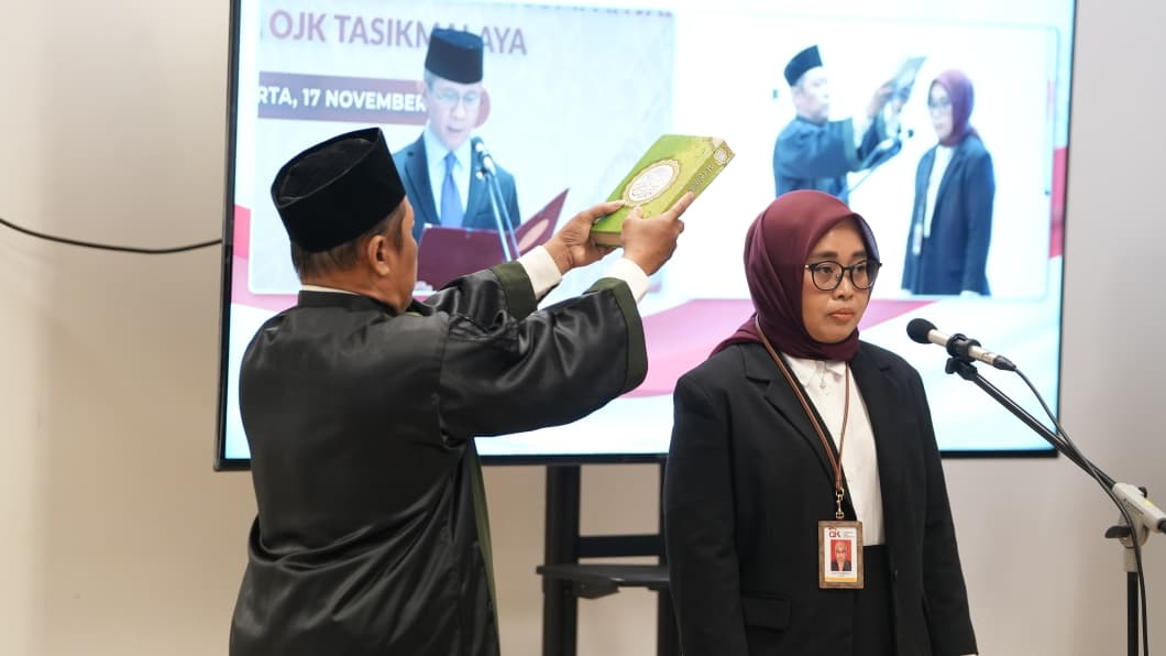 Siaran Pers: OJK Lantik Kepala OJK Tasikmalaya