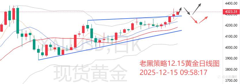 老黑策略:12.15外汇、黄金、原油分析策略