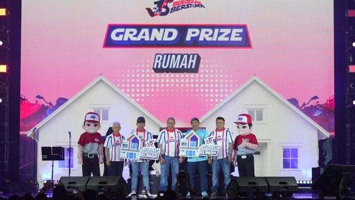 Rayakan HUT Ke-35 di GBK Basketball Hall, JNE Adakan Tasyakuran-Santunan