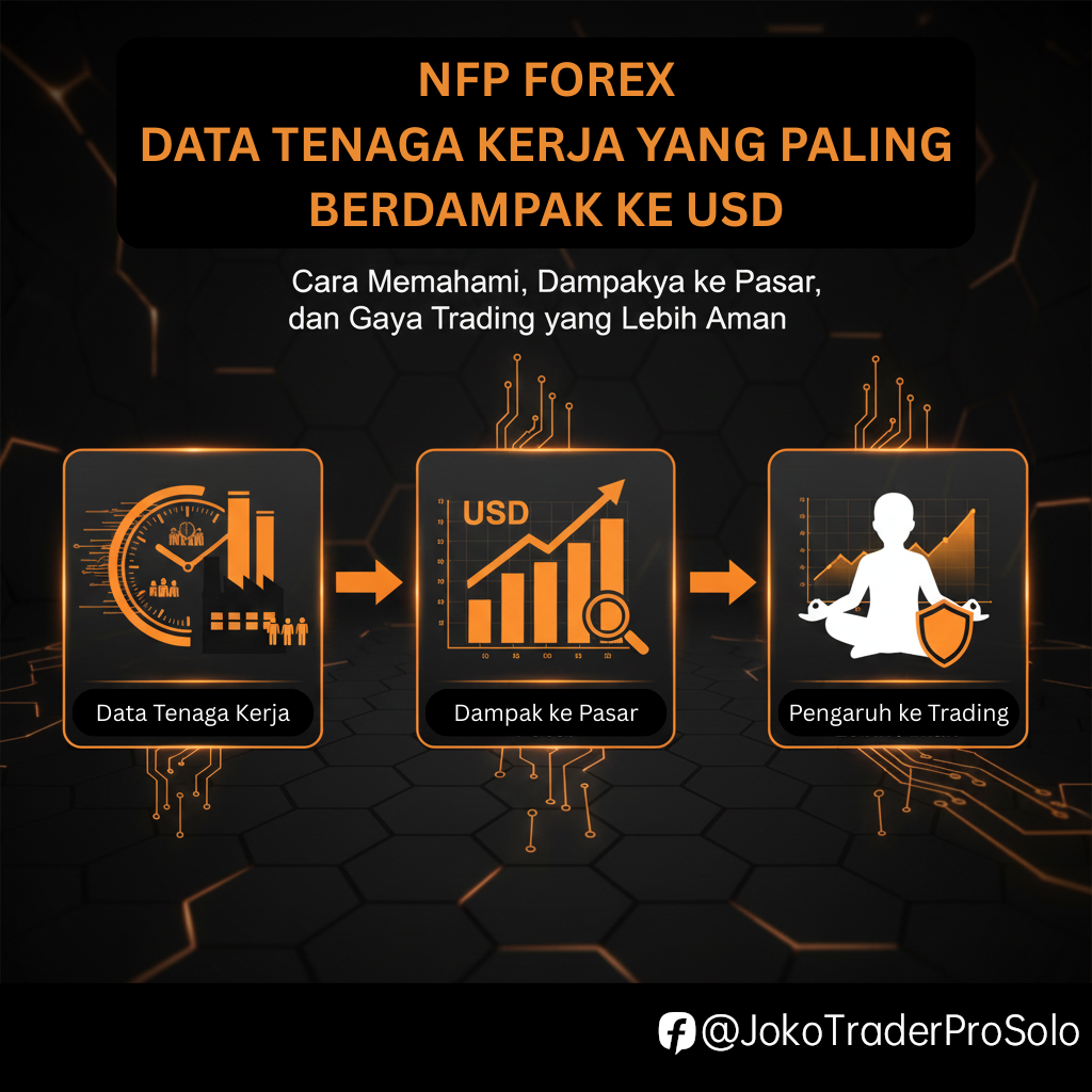 NFP Forex Adalah Data Tenaga Kerja Paling Berdampak ke USD. Cara Memahami, Dampaknya ke Pasar, dan Gaya Trading yang Lebih Aman