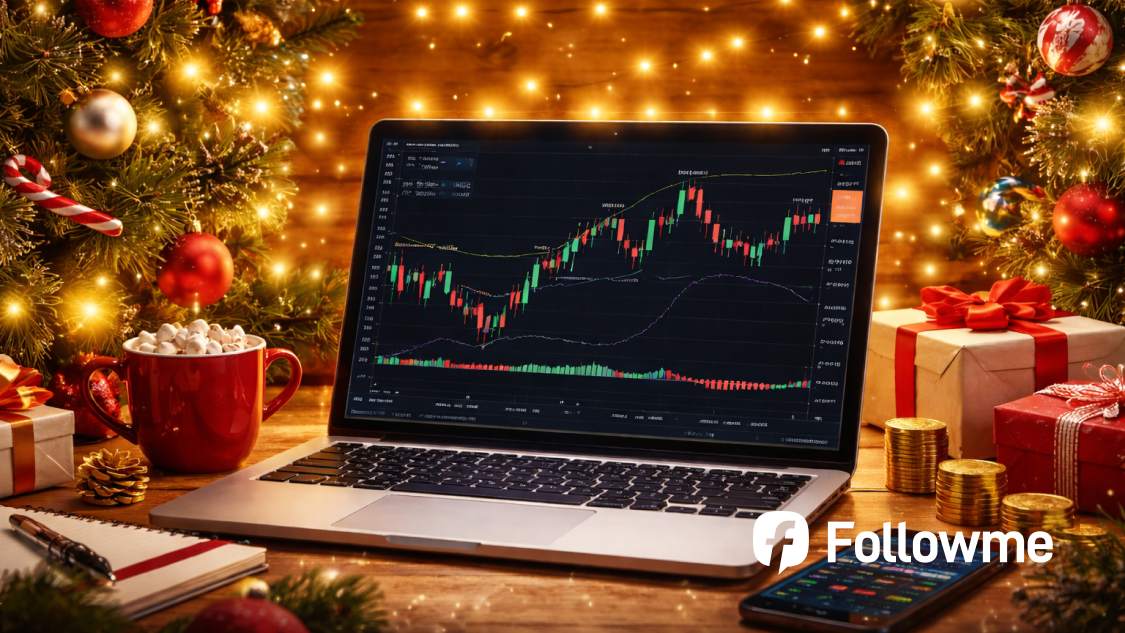 🎄 Giáng sinh không chỉ là nghỉ lễ mà còn là lúc thị trường Forex “nói chuyện”