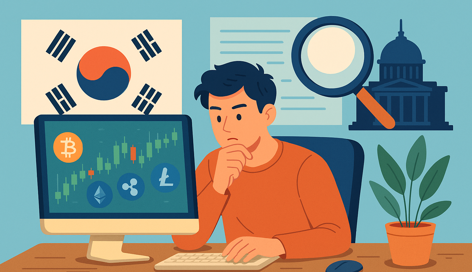 “South Korea Cracks Down on Crypto Transfers” Dạy Một Newbie Trader Những Gì?