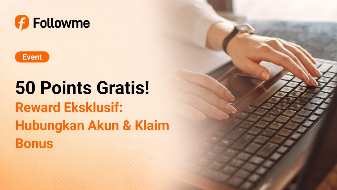 Hubungkan Akun = FREE 50 Points! 