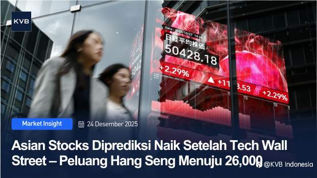 Asian Stocks Naik, Hang Seng Berpeluang ke 26,000