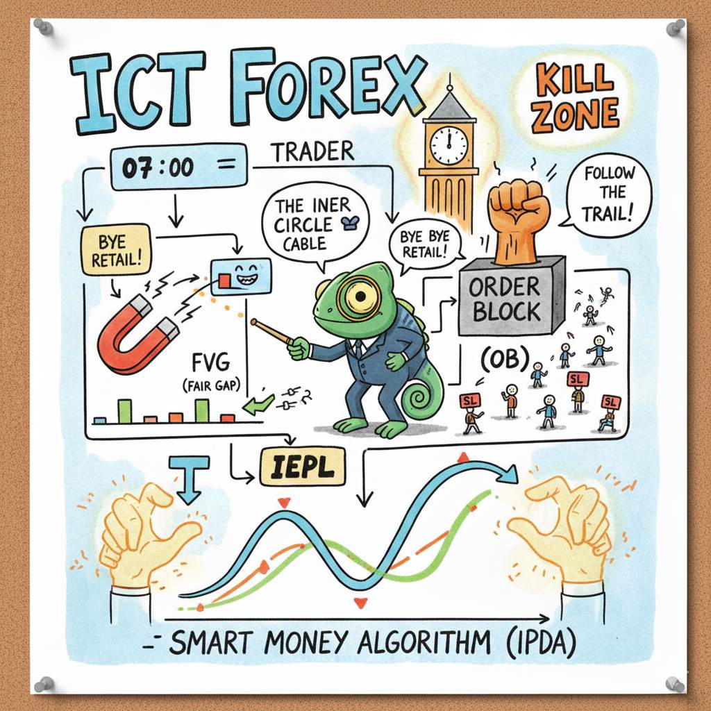 📈 Rahasia Trading Ala 'The Inner Circle Trader' (ICT) Forex: Mengapa Strategi Ini Viral?