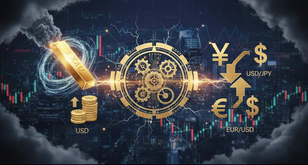 Why Market Shifts Hit XAUUSD, USD/JPY, and EUR/USD the Hardest