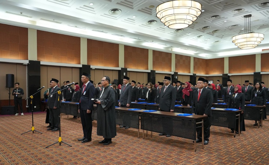 Gubernur BI Lantik Pemimpin Satuan Kerja di Bank Indonesia