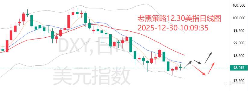 老黑策略：12.30外汇、黄金、原油分析策略