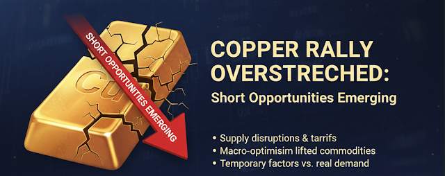 Copper Rally Overstretched: Short Opportunities Emerging