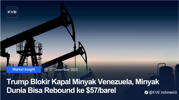 Trump Blokir Kapal Minyak Venezuela, Harga Minyak Naik