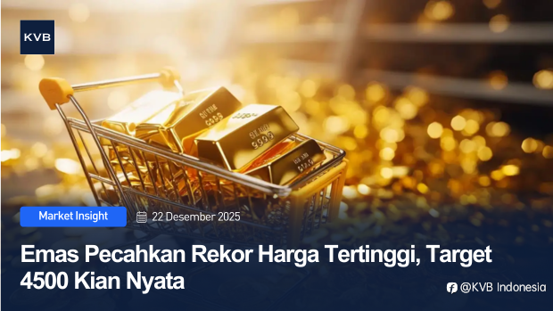 Harga Emas Pecah Rekor, Target 4500 Semakin Dekat