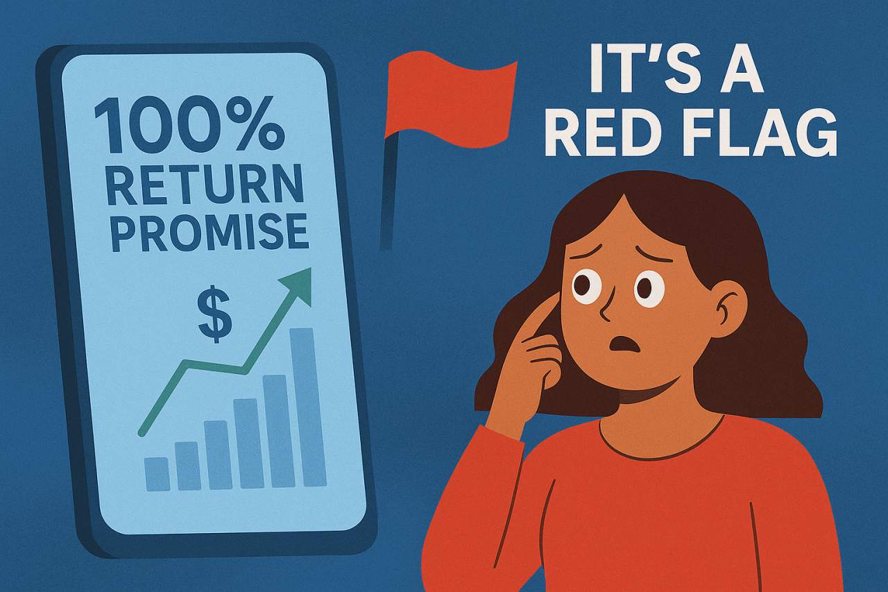 A 100% Return Promise Is Not a Strategy, It’s a Red Flag the Size of a Billboard