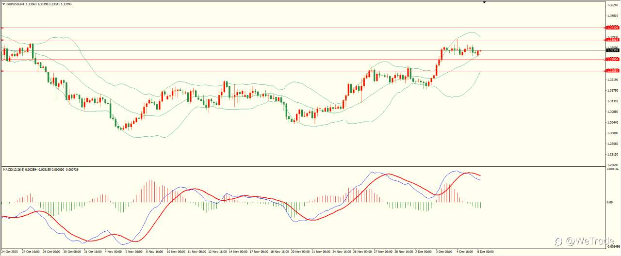 2025年12月8日|每日汇评-技术分析|栾雪：反弹略有乏力 非美冲高回落