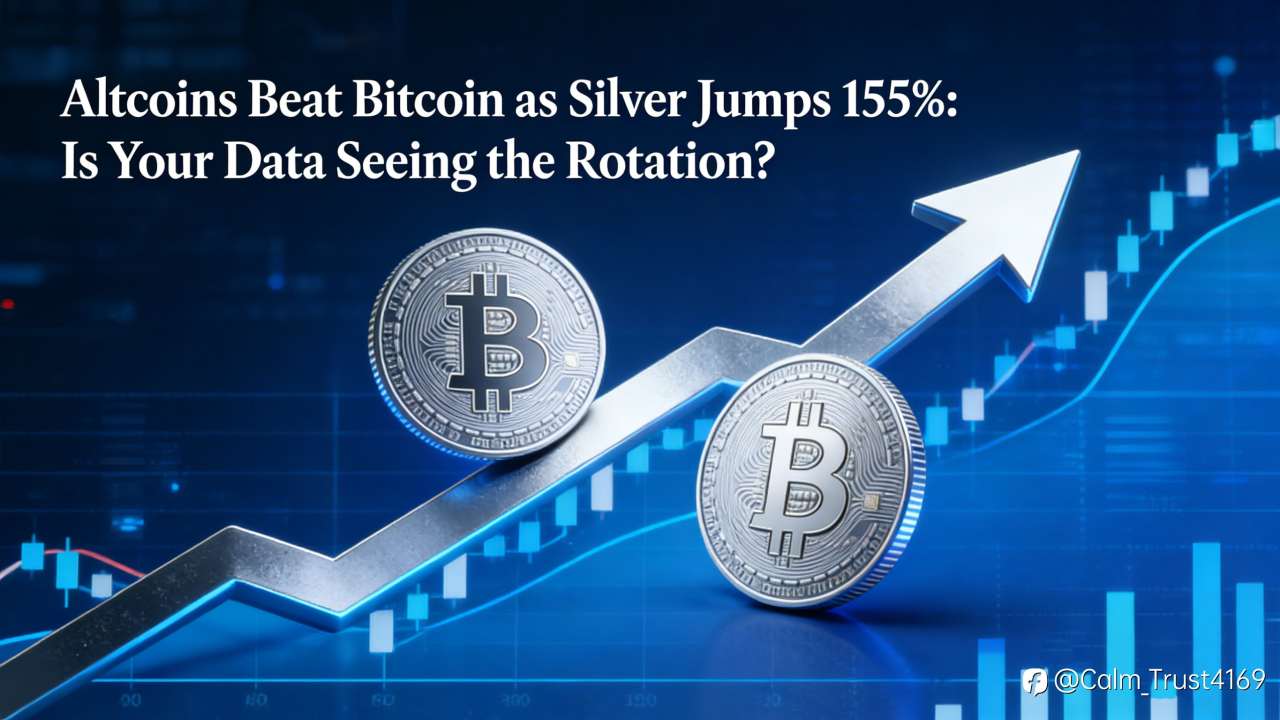 Altcoins Beat Bitcoin as Silver Jumps 155%: Is Your Data Seeing the Rotation?
