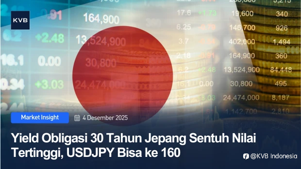 Yield 30-Tahun Jepang Tembus Rekor, USDJPY ke 160,000