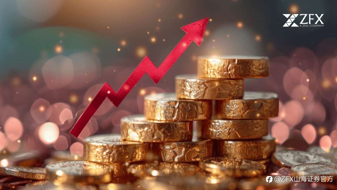 ZFX山海证券:美联储如期降息!金价上涨!