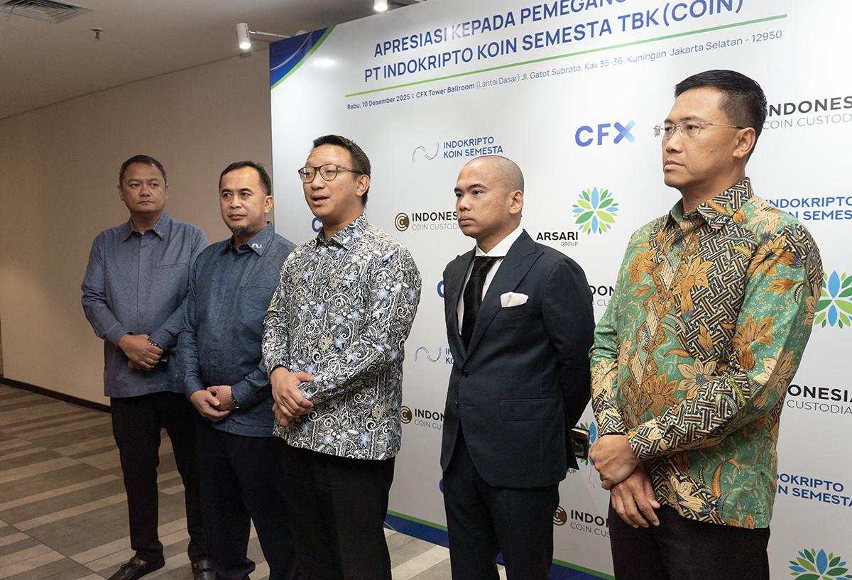 Arsari Group Menjadi Pemegang Saham PT Indokripto Koin Semesta Tbk