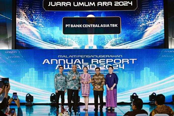 Dorong Transparansi dan Akuntabilitas, BCA Sabet Juara Umum ARA 2024