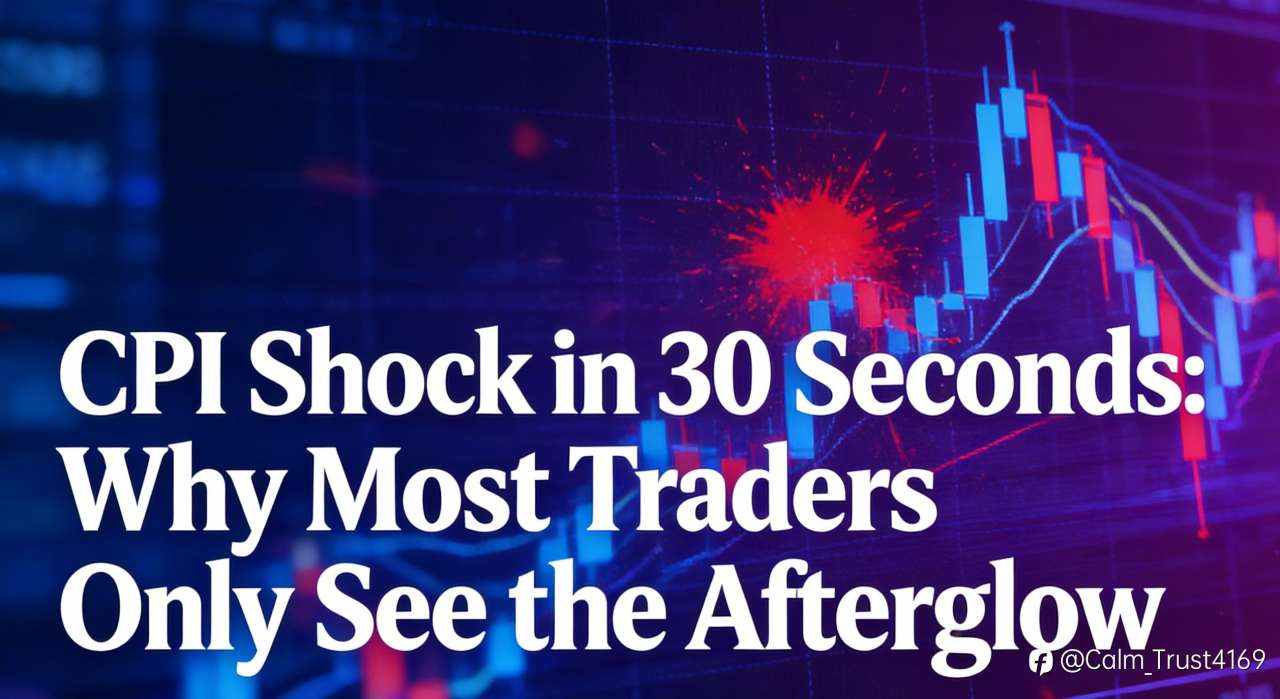 CPI Shock in 30 Seconds: Why Most Traders Only See the Afterglow