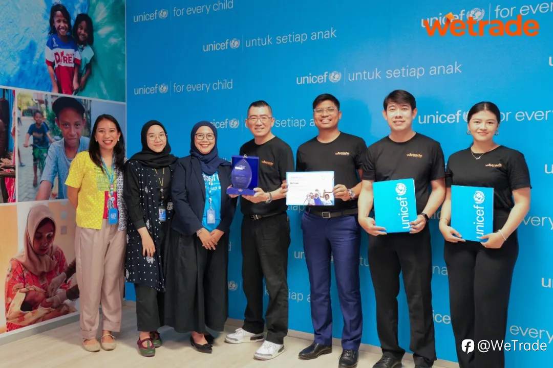 WeTrade受邀参访联合国儿童基金会(UNICEF)印尼分会