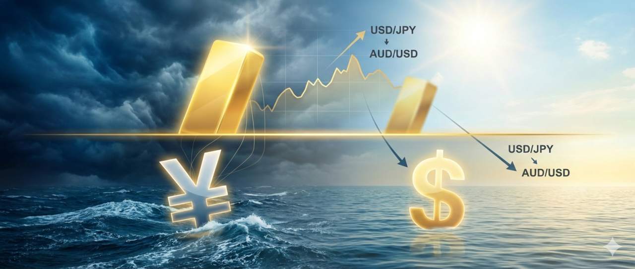 How Gold Helps Forex Traders Read Risk Sentiment