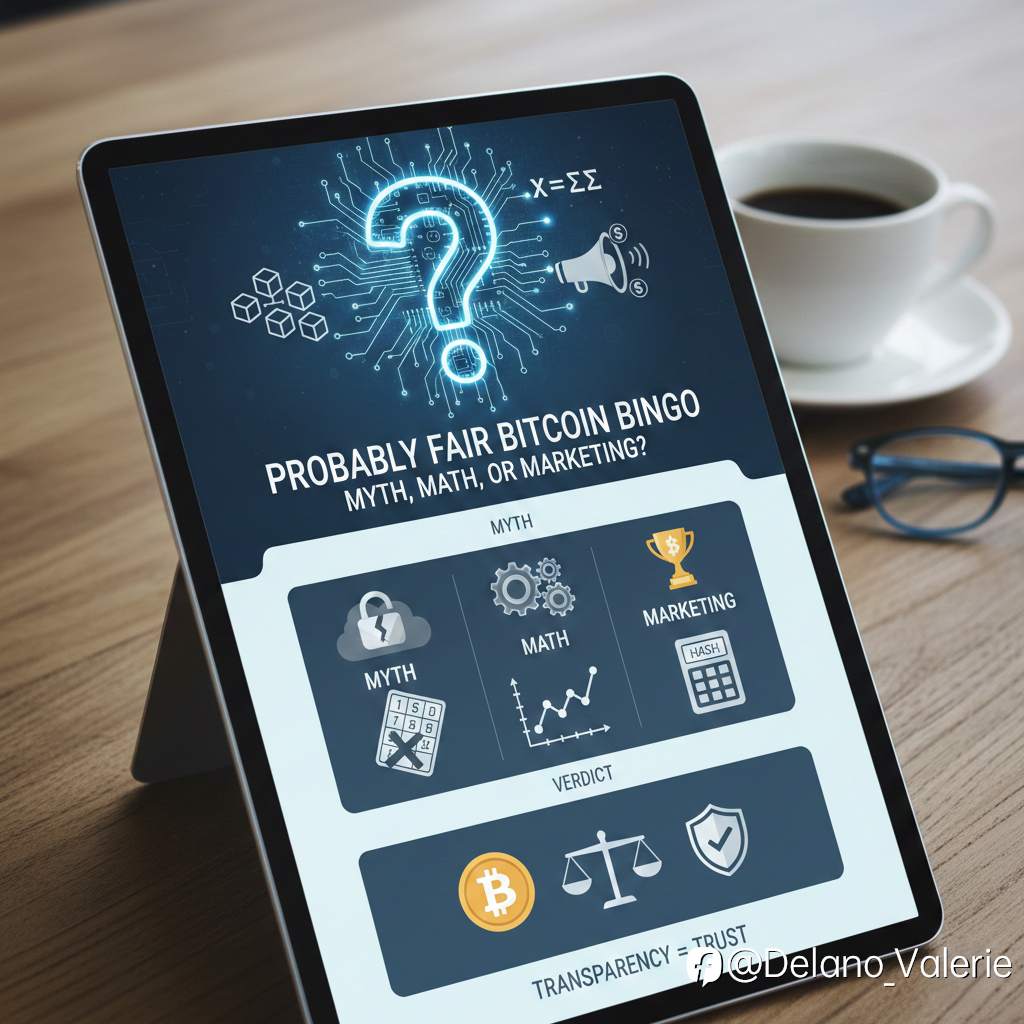 Provably Fair Bitcoin Bingo: Myth, Math, or Marketing?