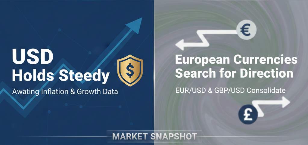 USD Holds Steady While European Currencies Search for Direction