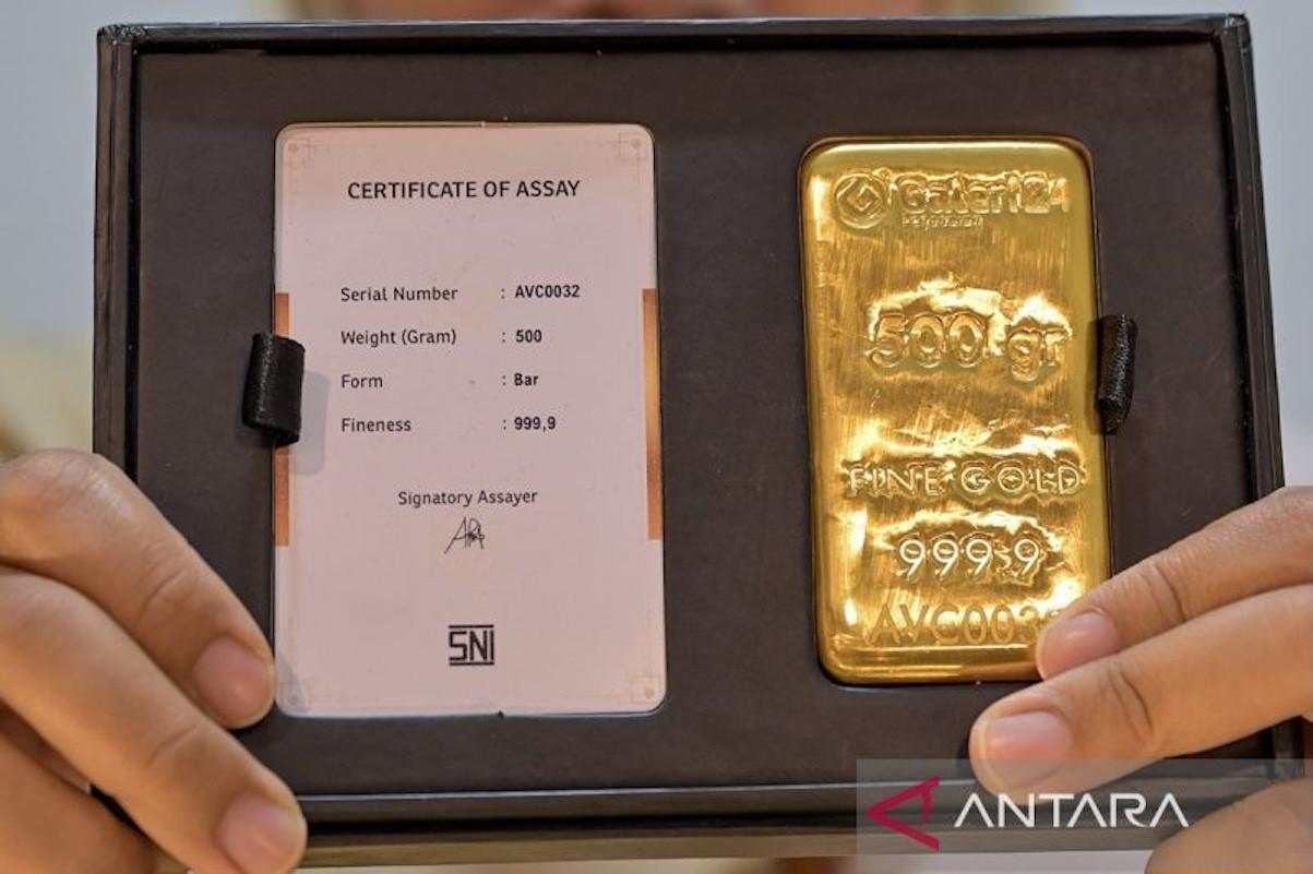 Turun Lagi, Harga Emas di Pegadaian Hari Ini Jadi Sebegini Per Gram