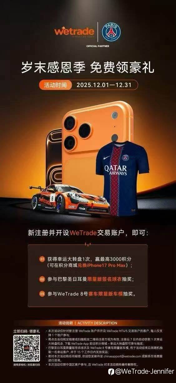 Wetrade12月岁末臻享季活动大放送