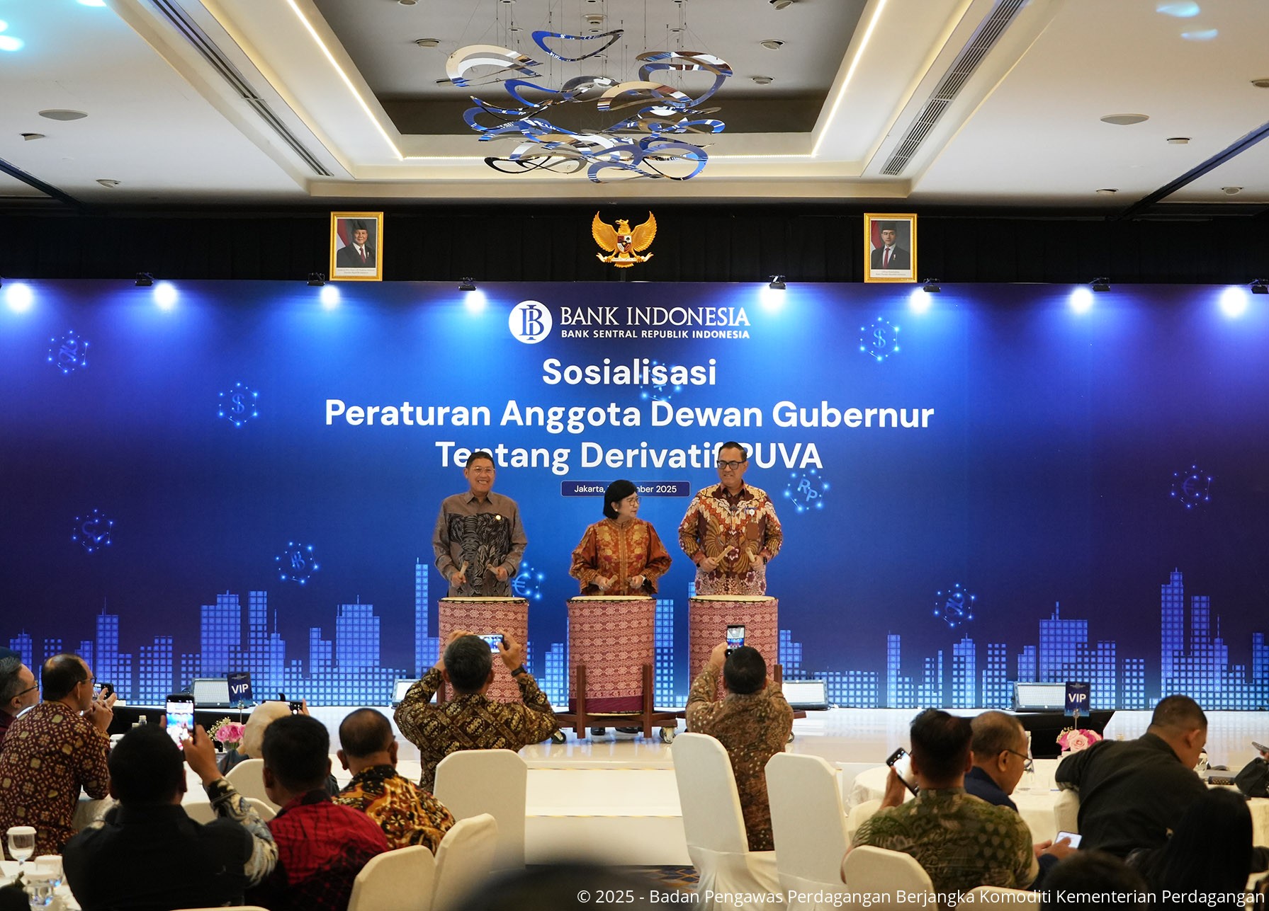 Bappebti dalam Sosialisasi Peraturan Anggota Dewan Gubernur tentang Derivatif Keuangan PUVA