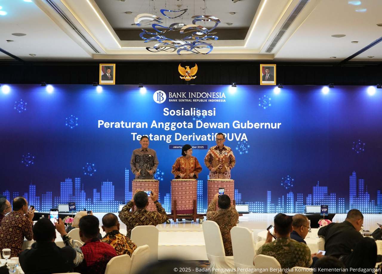Bappebti dalam Sosialisasi Peraturan Anggota Dewan Gubernur tentang Derivatif Keuangan PUVA
