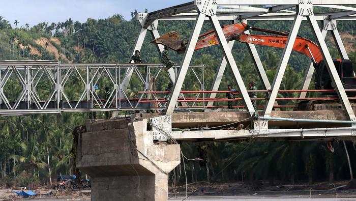Jembatan Bailey Hampir Rampung, Akses Bireuen-Gayo Segera Pulih