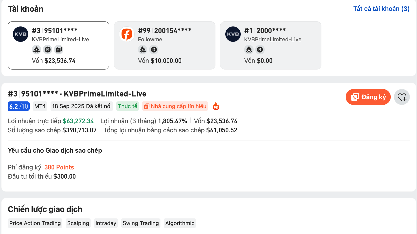 Khám phá Followme 03: Danh mục đầu tư trên Followme - Phân tích để copy có chiến lược