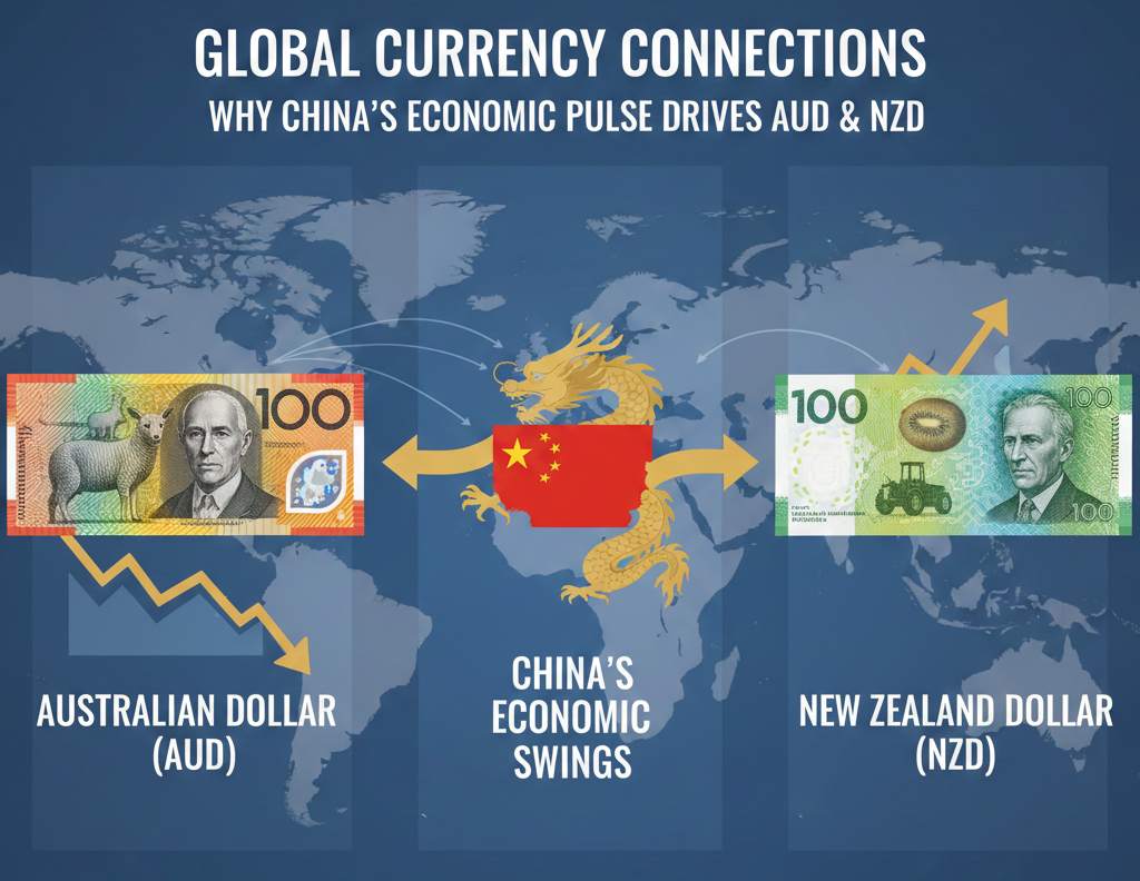 Why China’s Economic Swings Affect the Australian and New Zealand Dollars