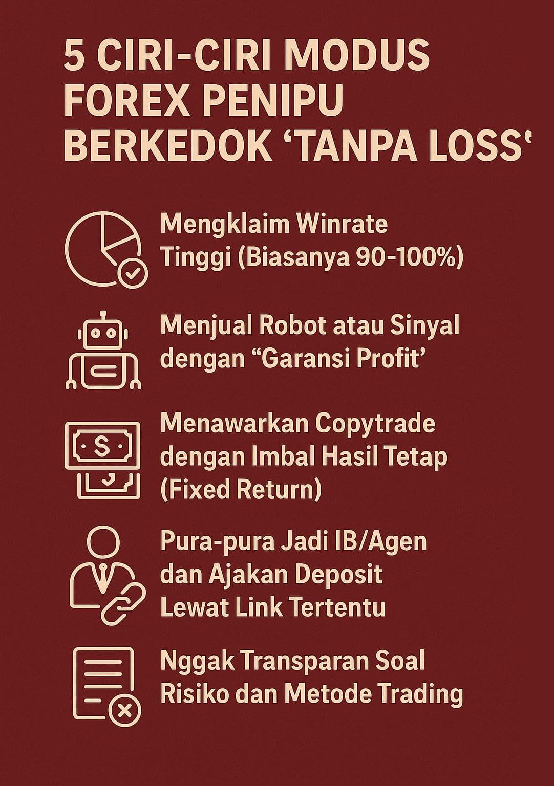 TRADER FOREX PENIPU: MODUS JANJI ‘TANPA LOSS’ YANG MENJEBAK TRADER PEMULA!