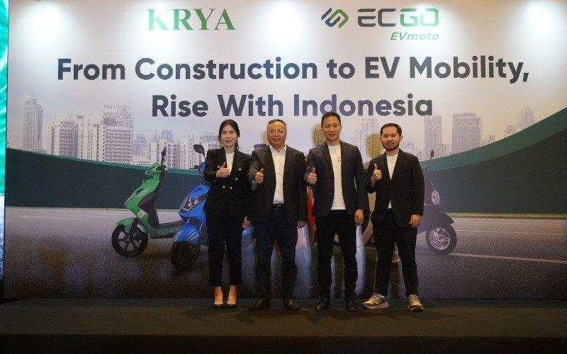 KRYA Raih Kontrak Rp240 Miliar dari EVMoto, Siap Pasok 10 Ribu Motor Listrik