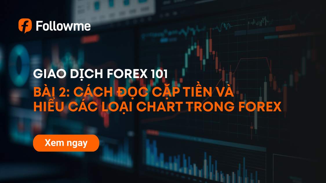 GIAO DỊCH FOREX 101 - BÀI 2: CÁCH ĐỌC CẶP TIỀN VÀ HIỂU CÁC LOẠI CHART TRONG FOREX