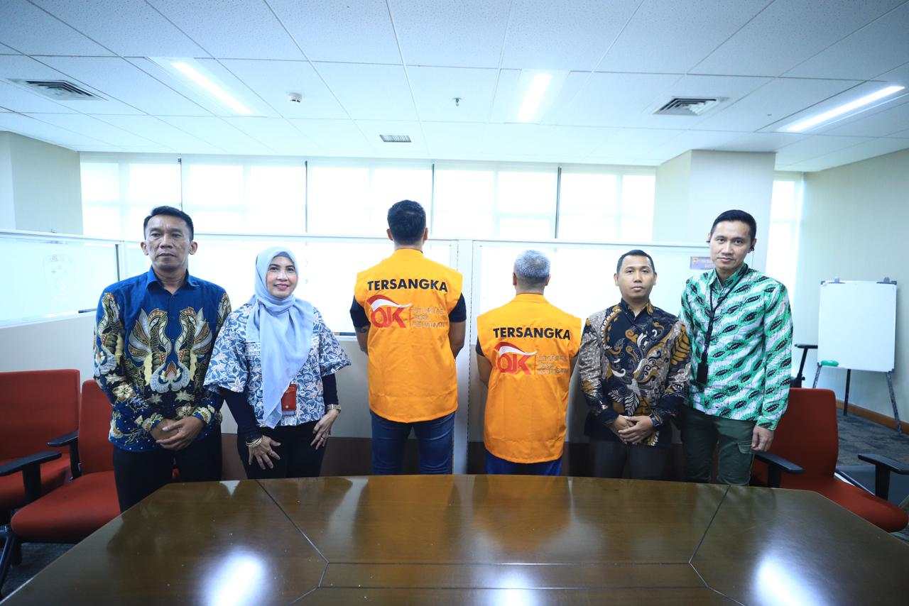 Siaran Pers: Penyerahan Tersangka Tindak Pidana Sektor Jasa Keuangan PT Investree Radhika Jaya